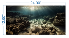 Load image into Gallery viewer, Aquarium Background Underwater Ocean  - vinyl graphic adhesive AQ0024
