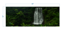 Load image into Gallery viewer, Terrarium Background Waterfall in the jungle - vinyl graphic adhesive TR0011