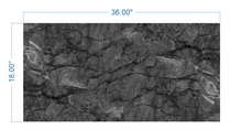 Load image into Gallery viewer, Aquarium Background Rock Wall  - vinyl graphic adhesive AQ0028