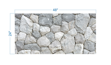 Load image into Gallery viewer, Aquarium or Terrarium Background Rock Wall 2 - vinyl graphic adhesive AQ0056