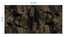 Load image into Gallery viewer, Aquarium Background Underwater Cave - vinyl graphic adhesive AQ0012