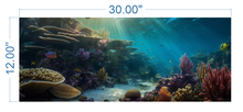 Load image into Gallery viewer, Aquarium Background Underwater Ocean 3  - vinyl graphic adhesive AQ0025
