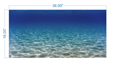 Load image into Gallery viewer, Aquarium Background Underwater - vinyl graphic adhesive AQ0014