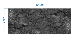 Aquarium Background Rock Wall  - vinyl graphic adhesive AQ0028
