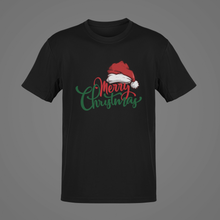 Load image into Gallery viewer, Merry Christmas T-Shirt, Merry Christmas Santa Claus Unisex Gift NAV008
