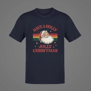 Jolly Christmas T-Shirt, Merry Christmas Santa Claus Unisex shirt Gift NAV004