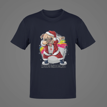 Load image into Gallery viewer, Dancing Pet Merry Christmas T-Shirt, Santa Claus Unisex Gift NAV015
