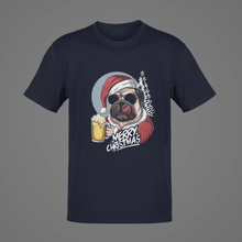Load image into Gallery viewer, Pet Beer Merry Christmas T-Shirt, Unisex Gift NAV012
