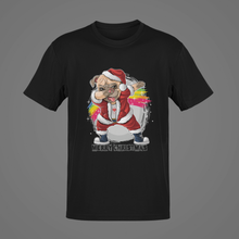 Load image into Gallery viewer, Dancing Pet Merry Christmas T-Shirt, Santa Claus Unisex Gift NAV015
