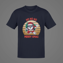 Load image into Gallery viewer, Ho Ho Ho Merry Xmas T-Shirt, Merry Christmas Santa Claus Unisex Gift NAV006
