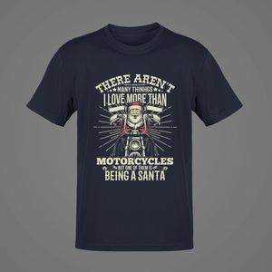 Santa Biker T-Shirt, Christmas Santa Claus Unisex shirt Gift NAV001