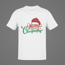 Load image into Gallery viewer, Merry Christmas T-Shirt, Merry Christmas Santa Claus Unisex Gift NAV008
