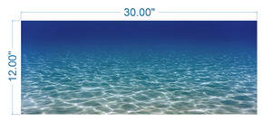 Aquarium Background Underwater - vinyl graphic adhesive AQ0014